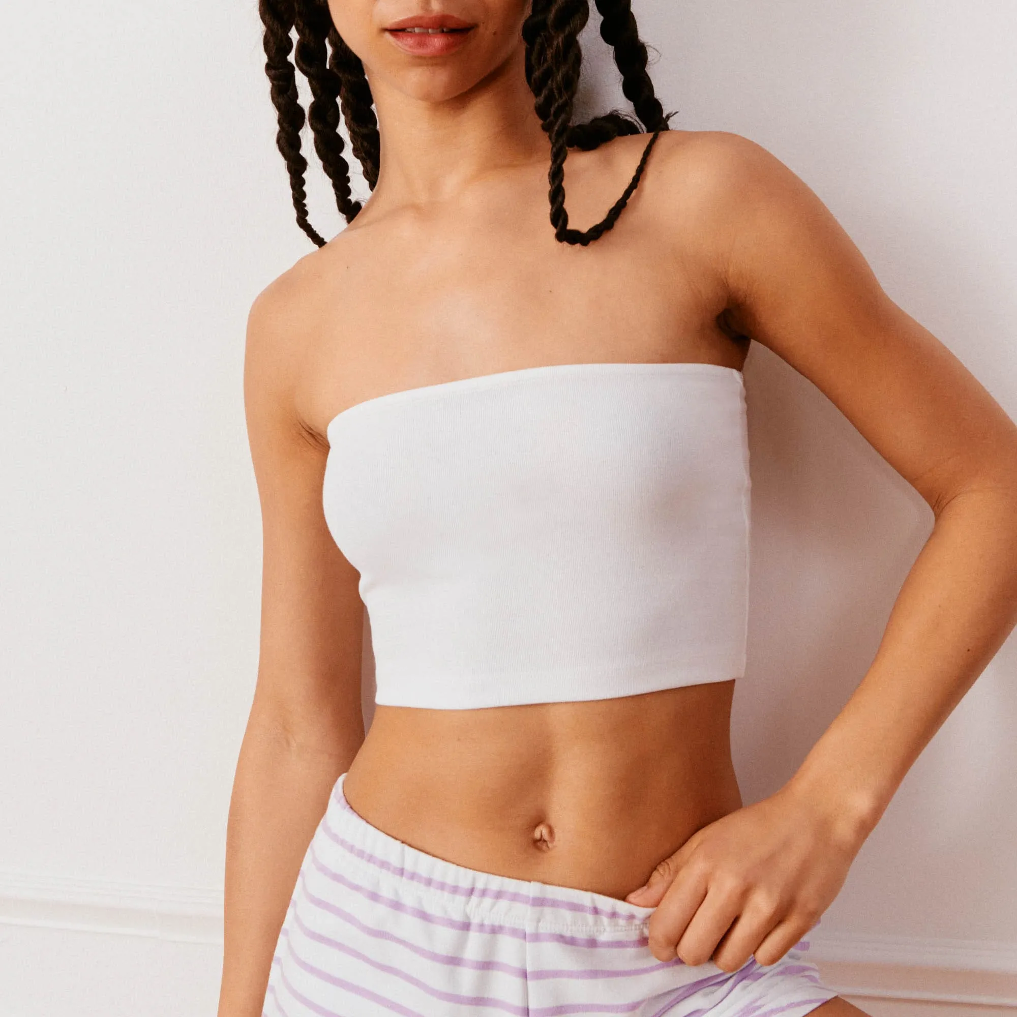 Top bandeau en jersey