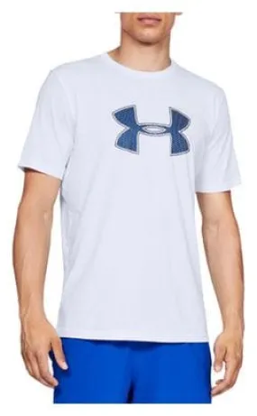 Under Armour Big Logo SS Tee 1329583-100  Homme  Blanc  t-shirts