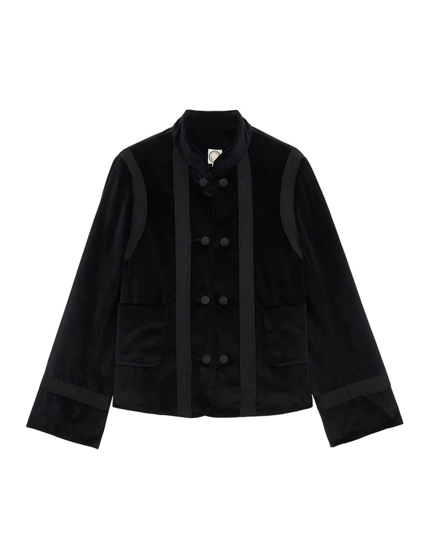 Veste Phoebe noire velours